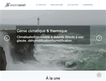 Tablet Screenshot of fareneit.fr